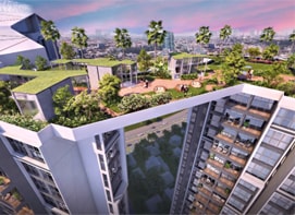 Thiết kế cầu trên cao tại dự án Metro Star